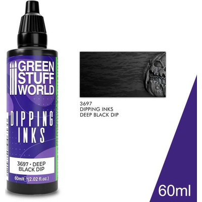 Green Stuff World Dipping Inks Deep Black Dip 60 ml