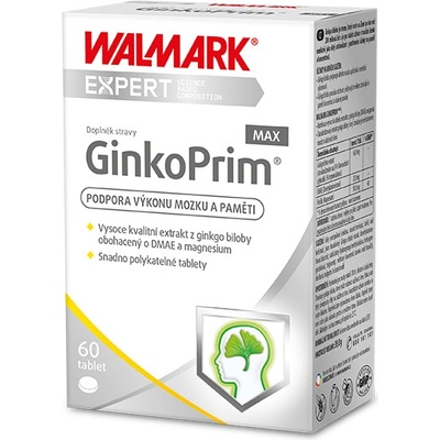 Walmark GinkoPrim Max 60 tablet – Zbozi.Blesk.cz