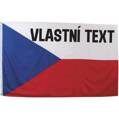 Vlajka Česko s možnosťou potlače