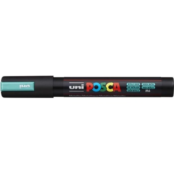 uni Декоративен маркер, 1, 8-2, 5 мм, UNI "Posca PC-5M", зелен металик 286856000 (286856000)