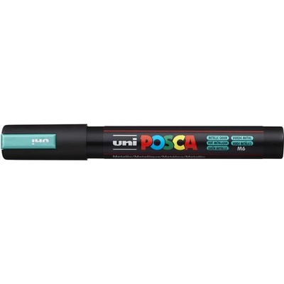 uni Декоративен маркер, 1, 8-2, 5 мм, UNI "Posca PC-5M", зелен металик 286856000 (286856000)