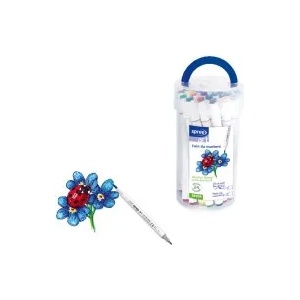 SpreeArt Маркери двувърхи Art Soft Brush 24 цвята