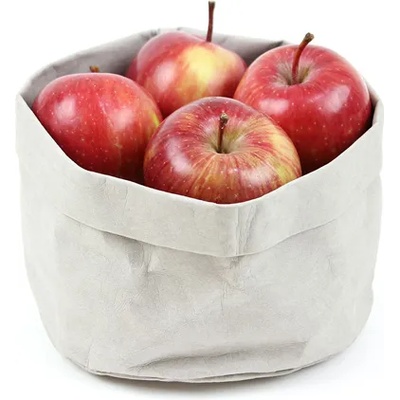 Horecano HORECANO-Текстилен панер за хляб 17.6х17.6х15cm Бял/Черен (0194370)