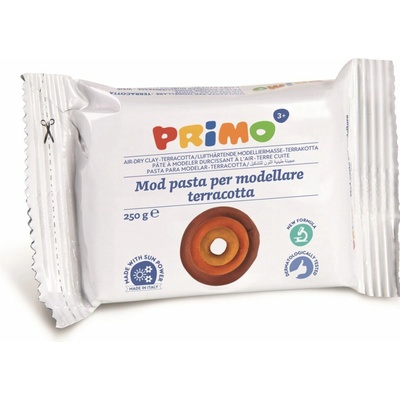 PRIMO samotvrdnoucí hmota 250 g terakota