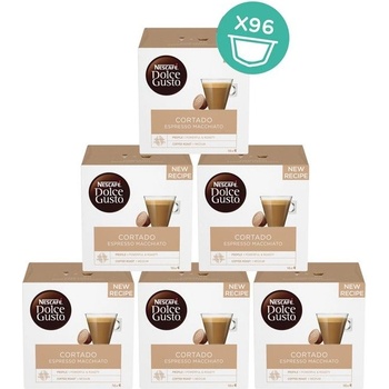 NESCAFÉ Кафе капсула NESCAFE® Dolce Gusto® Cortado Espresso Macchiato 96 бр (100517-MEGAPACK)