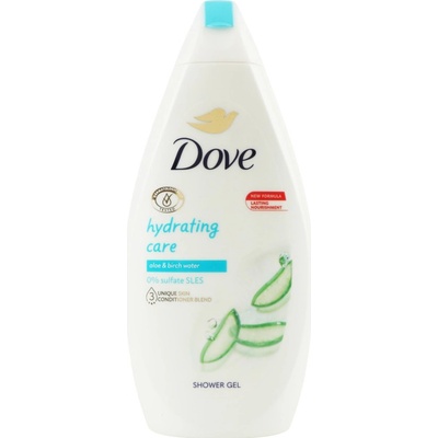 Dove Hydrating Care sprchovací gél 450 ml