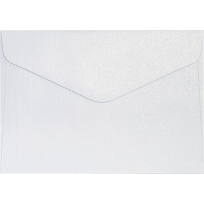 Galeria Papieru Ozdobné obálky Pearl - C6, 150 g/m2, bílé, 10 ks