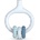 Suavinex Gum Massager гризалка 0 m+ Blue