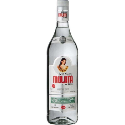 RON MULATA SILVER DRY 38% 1 l (holá láhev)