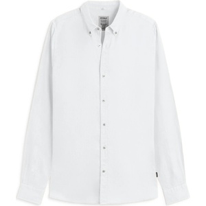 Ecoalf Мъжка риза с копчета Ecoalf Malibu Shirt - White (033-3000-0313)