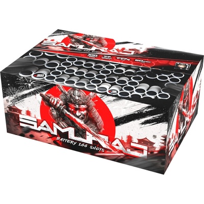 Kompaktný Ohňostroj Samuraj 100 rán multikaliber