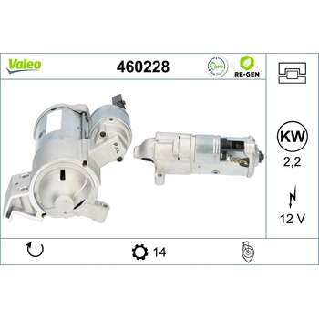 Štartér VALEO 460228