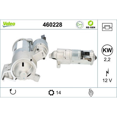 Štartér VALEO 460228