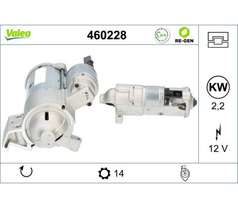 Štartér VALEO 460228