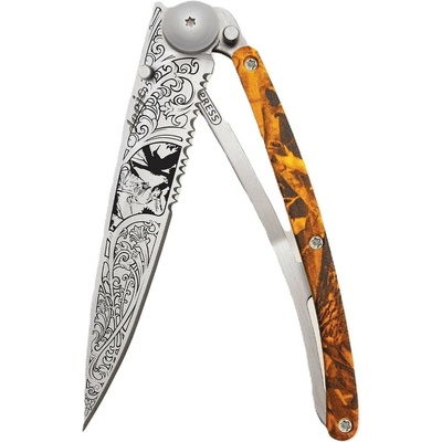 Deejo 1CM501 Tattoo Serration 37g brown camo Woodcock
