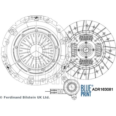 Spojková sada BLUE PRINT ADR163081