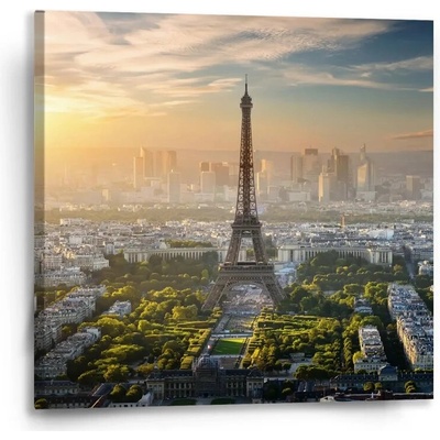 Sablio Obraz Paríž Eiffelova veža Skyline - 50x50 cm