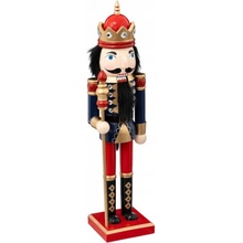 Figúrka Fééric Lights and Christmas Luskáčik 38 cm drevená