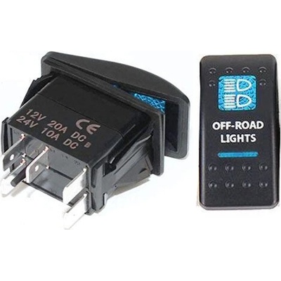 Rocker spínač OFF-ROAD LIGHTS 12/24V