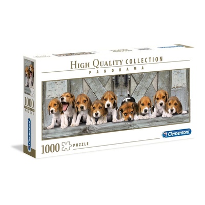 Clementoni Пъзел Clementoni High Quality Collection, Panorama - Beagles, 1000 части (CLEMENTONI39435)