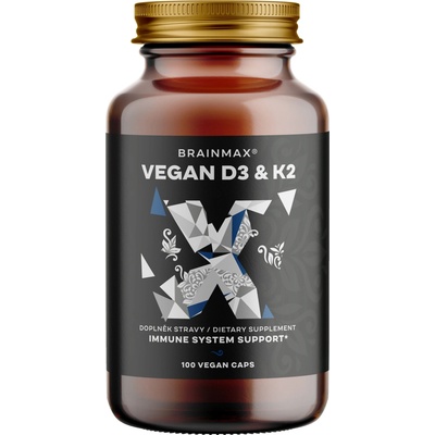 BrainMax Vitamín K2 ako MK7 150 mcg 100 rastlinných kapsúl