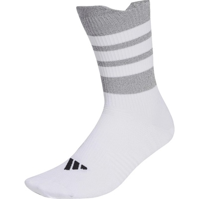 adidas Мъжки чорапи за бягане adidas RUNxRFLCTV Sock Running socks - White / Reflective Silver / Black - размер 46-48 (EU) (207-1493-0115)