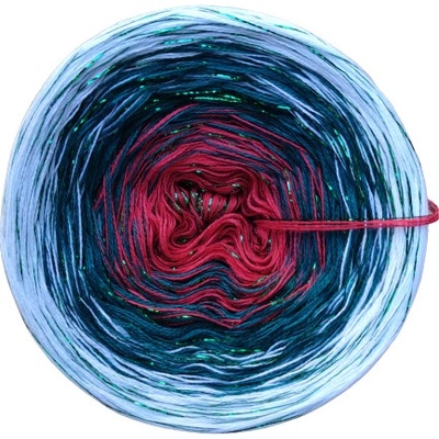 MOOL RAINBOW č.L301 (zelený lurex)