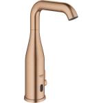 GROHE Essence E - Инфрачервена електронна смесителна батерия за умивалник със смесител и регулируем термостат, матирана Warm Sunset 36445DL0 (36445DL0)