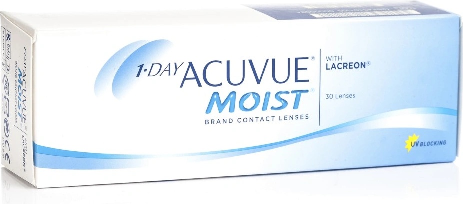 Johnson & Johnson Acuvue 1 Day Moist 30 pcs