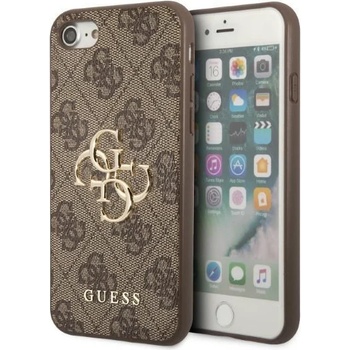 GUESS Кейс Guess GUHCI84GMGBR за iPhone 7/8/SE 2020/2022, кафяв / кафяв, твърд, 4G Big Metal Logo (GUE002592-0)