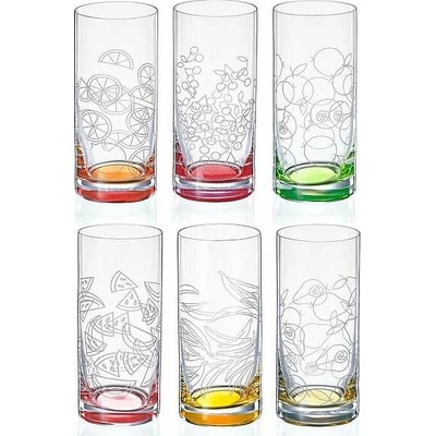 Crystalex Juicy Fruit No.2 6 x 470 ml