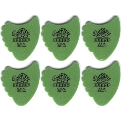 Dunlop 414R 0.88 Tortex Fins 6 Trsátko
