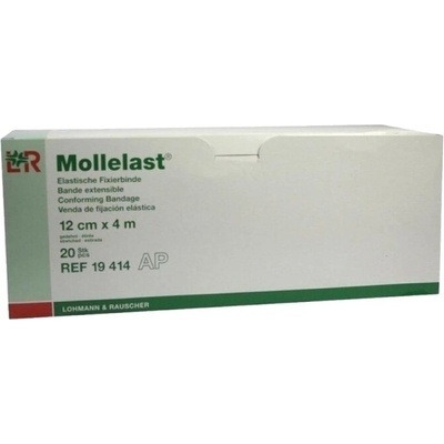 Mollelast Obinadlo elastické fixační 12cm x 4m 20 ks