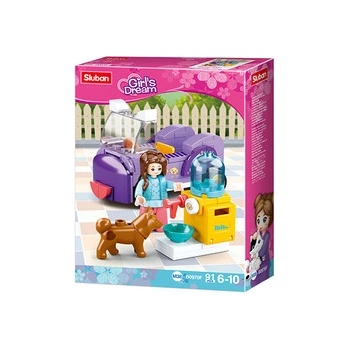 Sluban B0970F Autíčko s krmítkem pro pejsky