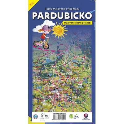 Pardubicko dětem - Ručně malovaná cyklomapa
