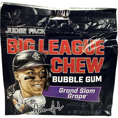 Big League Chew Bubble Gum Grand Slam Grape 60g
