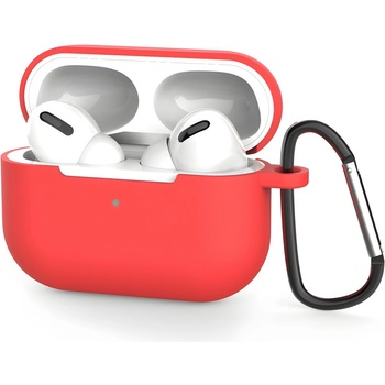 Izmael Силиконова мека Калъф с дръжка за AirPods 2 / AirPods 1 - Червена KP25133 (25133)