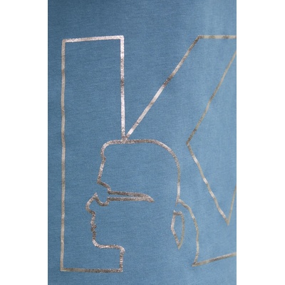 Памучна тениска Karl Lagerfeld (A1M46070)