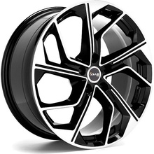 AVUS AC-522 8x18 5x112 ET40 black polished