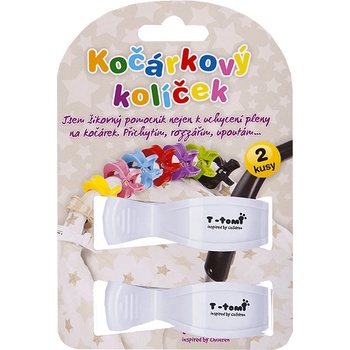 T-tomi Štipce 2 ks bielý