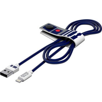 Tribe Star Wars R2D2 Lightning Cable - сертифициран Lightning кабел за iPhone, iPad и iPod с Lightning (120 см)