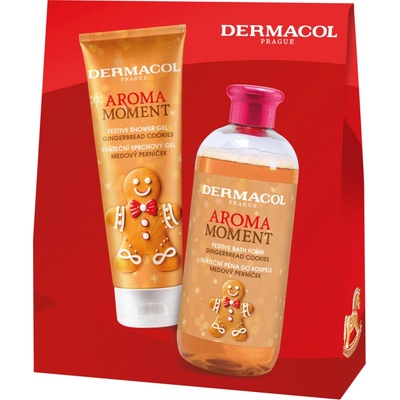Dermacol Aroma Moment Gingerbread Cookies pěna do koupele 500 ml + sprchový gel 250 ml – Zboží Mobilmania