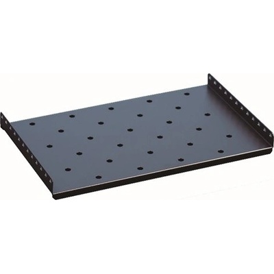 XtendLan BPOLICE6042-TELCO-BLACK Police, pro stojanové rozvaděče, 275mm, hloubka rozvaděče 600mm, 50kg nosnost, černá BPOLICE6027-TELCO-BLACK