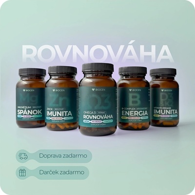 Biocen Balíček vitamínov Rovnováha 300 kapsúl
