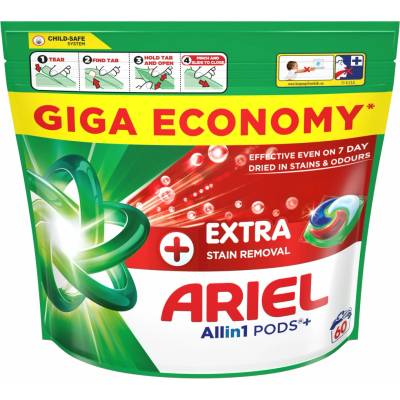 Ariel +Extra All in1 Pods prací kapsle 60 PD