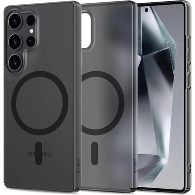 Tech-Protect Magsafe Тънък Калъф за Samsung S25 Ultra, Tech-Protect Magslim Case, Черен (5906302322015)