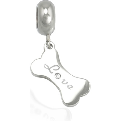 Linda's Jewelry Prívesok na náramok Love Pets chirurgická oceľ IP045