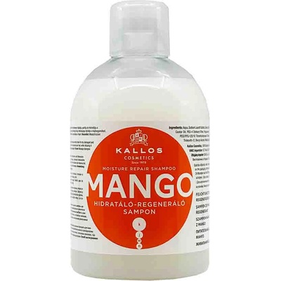 Kallos KJMN Mango Moisture Repair Shampoo 1000 ml