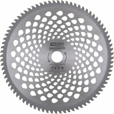 Procraft H-80T nůž kotouč do křovinořezu 255x25.4 80z