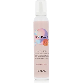 Inebrya Ice Cream Dry-T Whipped Cream Leave-in Conditioning Mousse 200 ml